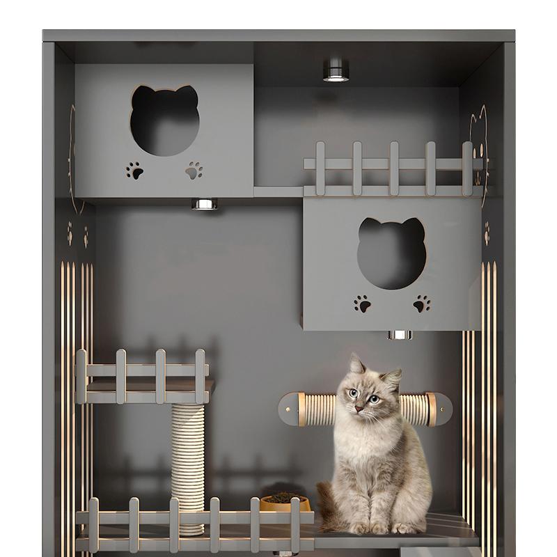 High Quality Wooden Indoor Cat House