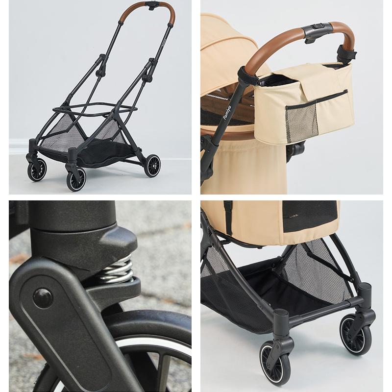 Factory Direct Sale Luxury 4 wheel pet stroller