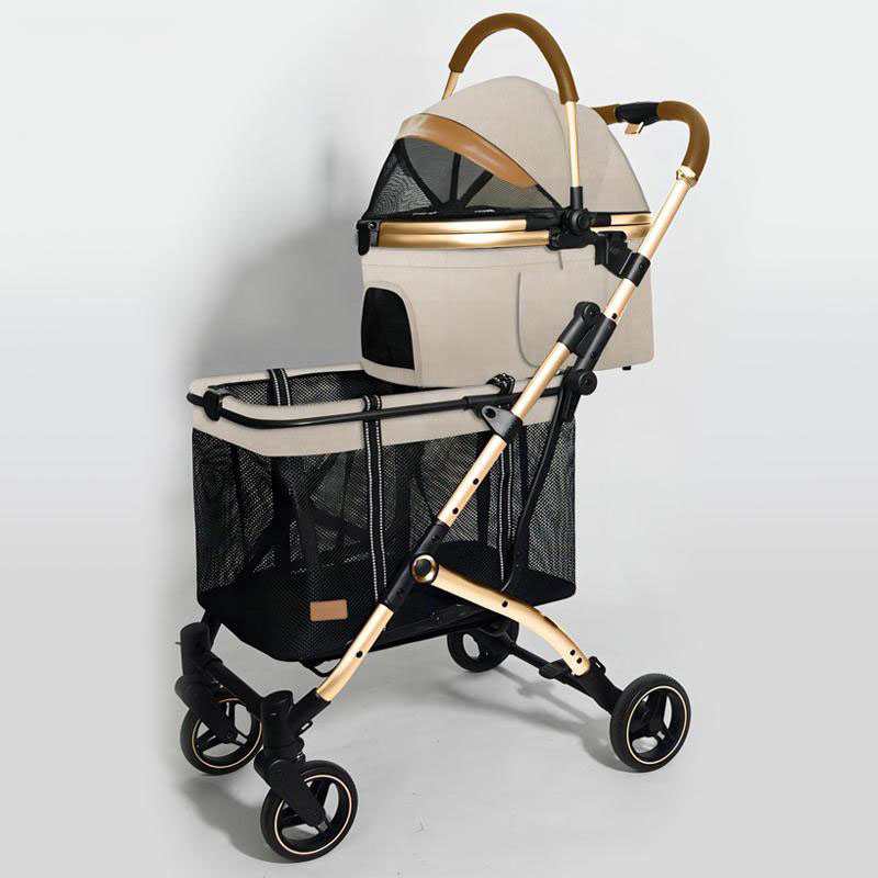 Designer Diy foldable pet cat stroller