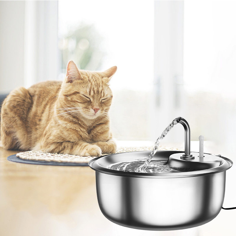 Wholesale New Stainless Steel Drinker for Cat