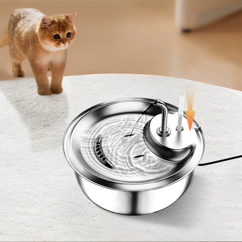 Wholesale New Stainless Steel Drinker for Cat