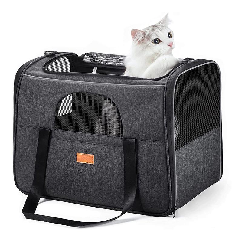 Soft Sided Collapsible Travel Puppy Carrier