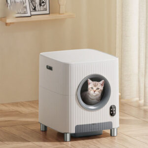 Automatic Cat Litter Box Open Design Self-cleaning