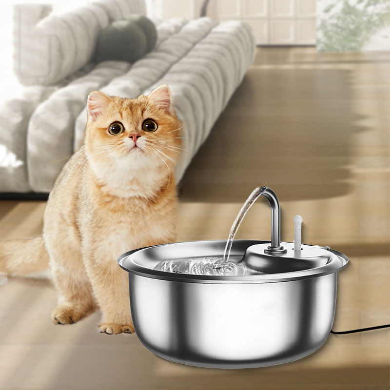 Wholesale New Stainless Steel Drinker for Cat