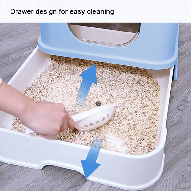 Wholesale Cheap Big Space Cat Litter box