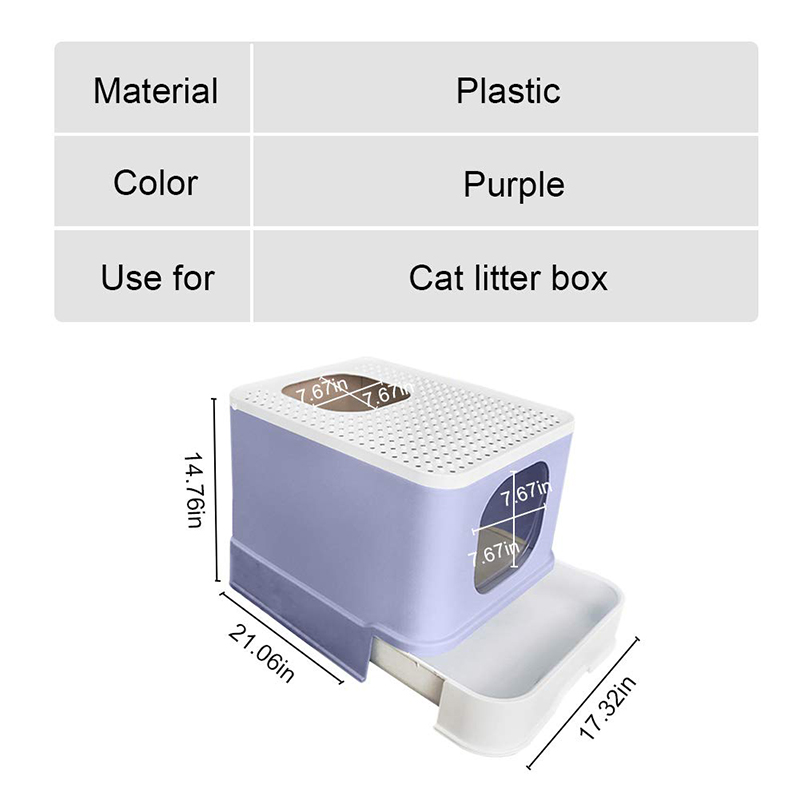 Wholesale Cheap Big Space Cat Litter box