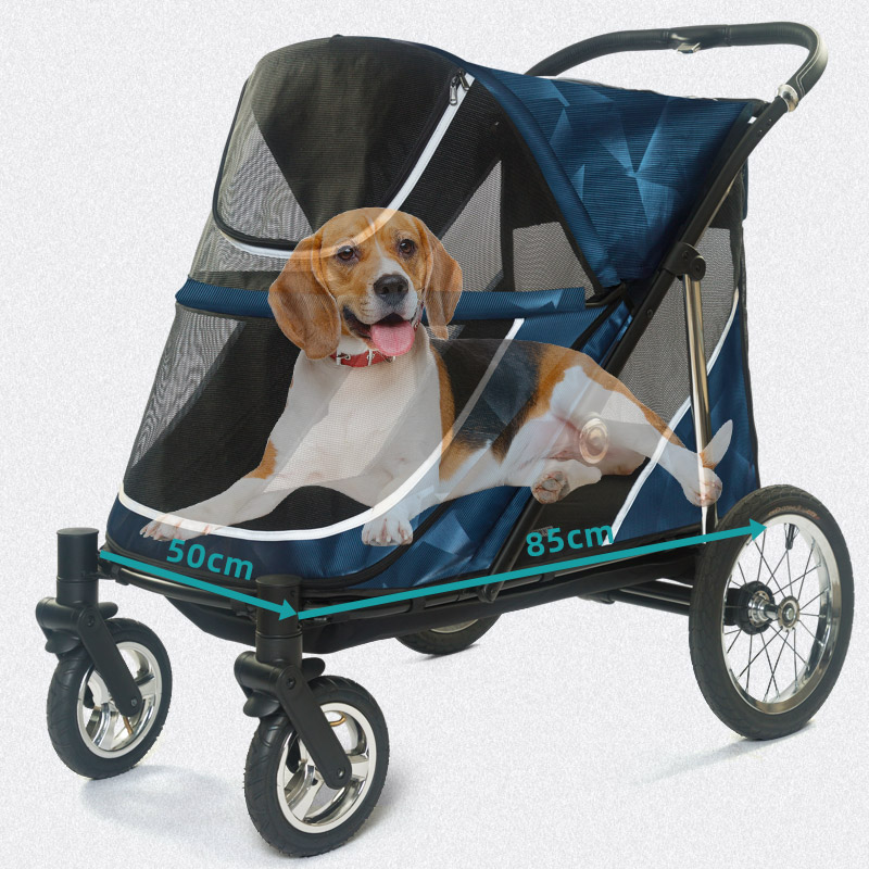 Factory Wholesale Four Wheel Pet Stroller