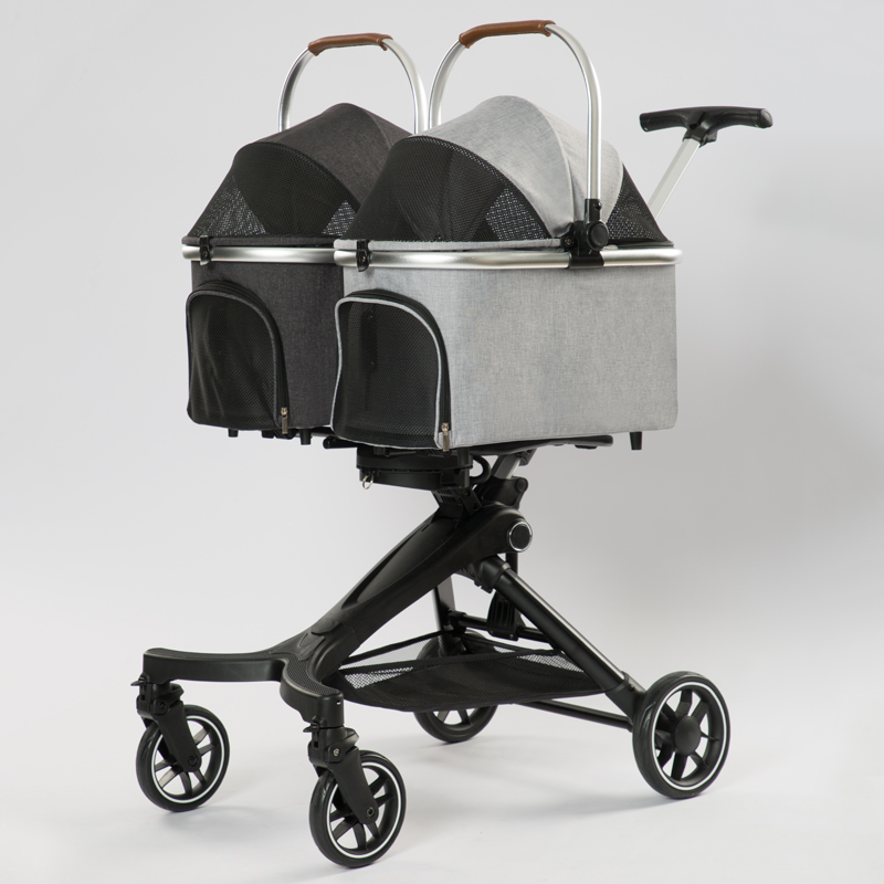 Double Dog Stroller For 2 Dogs