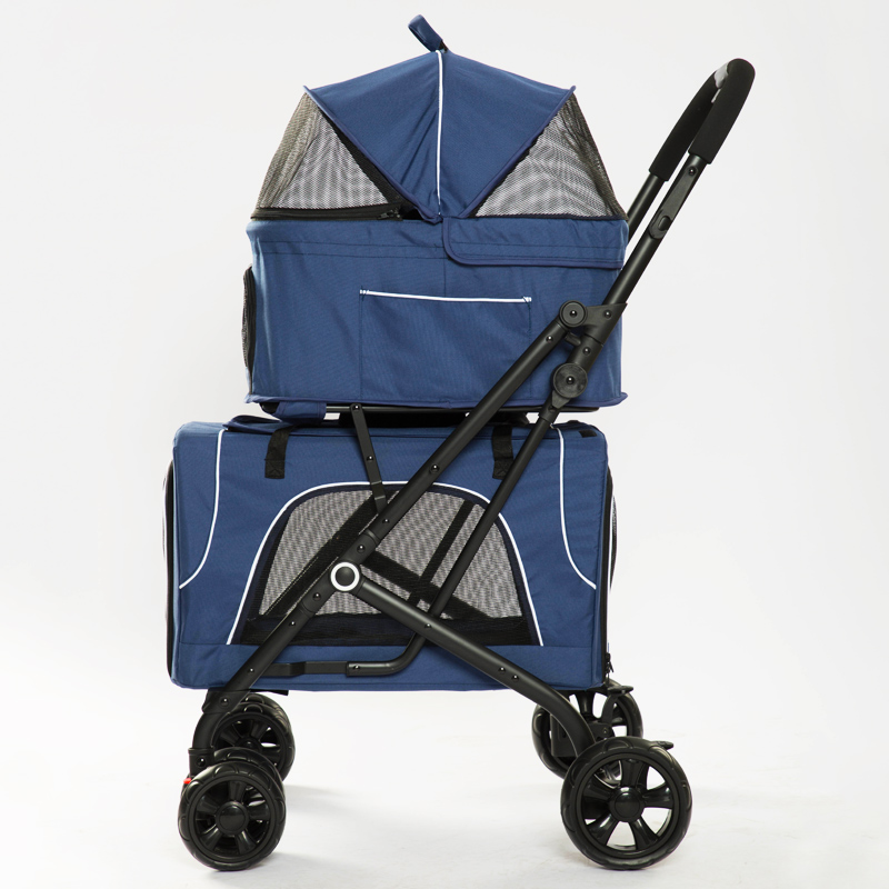 Double Decker Pet Bus Stroller